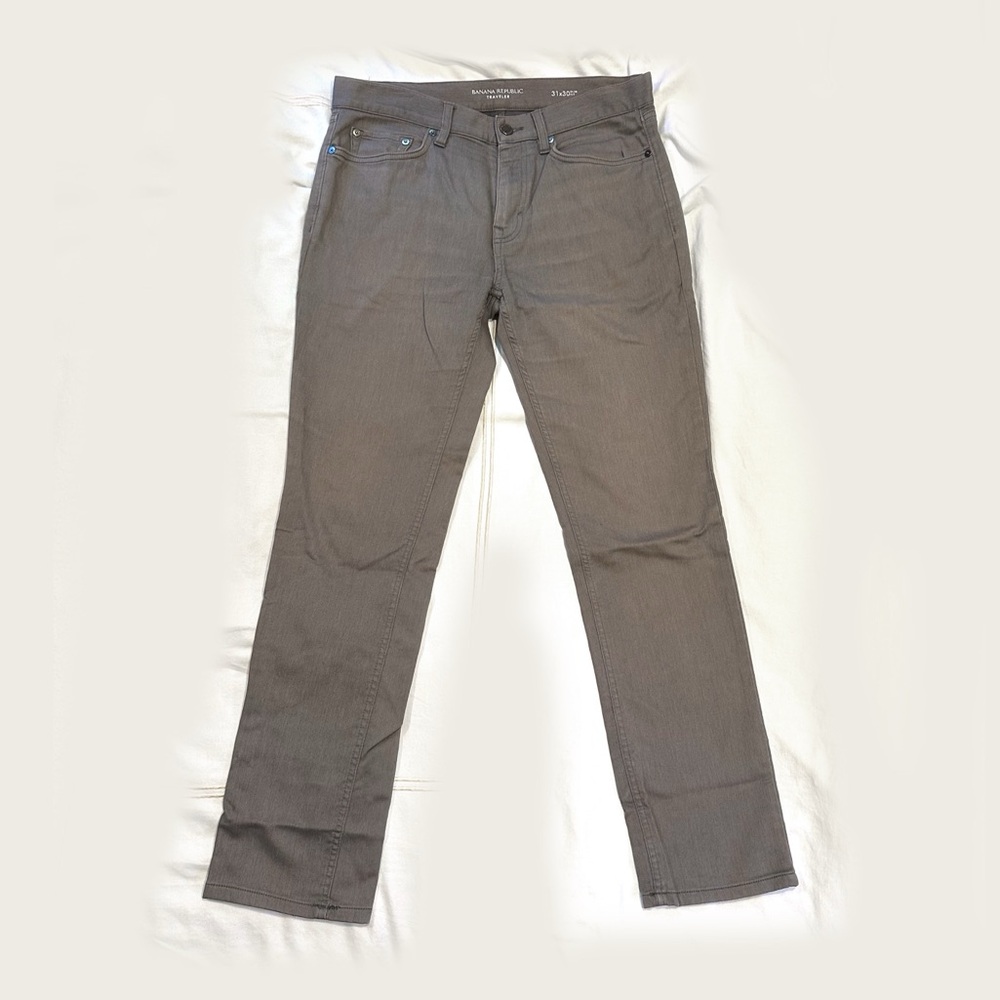 Men’s Banana Republic Denim Slim Fit Jeans 31x30 Grey
